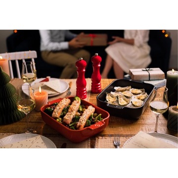 Прямоугольная форма для запекания 36 см APPOLIA Satin Black PEUGEOT