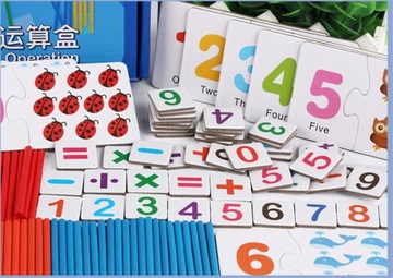 ДЕРЕВЯННЫЕ СЧЕТНЫЕ ПАЛОЧКИ МОНТЕССОРИ АБАБУС