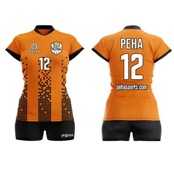 Женская волейбольная футболка PEHA Bravo - бесплатная печать