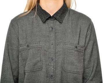 LEE koszula BLACK pocket SLOUCHY SHIRT _ S S