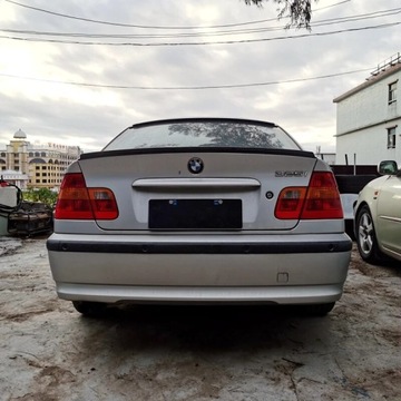 BMW 3 E46 Спойлер на заднюю дверь с АБС, черный глянцевый