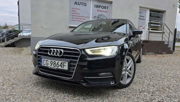 Audi A3 8V Cabriolet 2.0 TDI clean diesel 150KM 2014 Audi A3 Sportback 2,0 TDI 150 KM NAVI bi xenon zarejestrowany 2.0 Diesel
