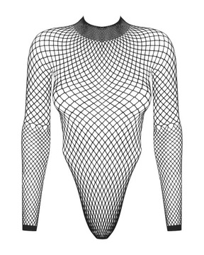 Sex shop siateczkowe body kabaretka sexy Obsessive B125 bodystocking S/M/L