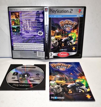 RATCHET & CLANK 3 PS2 CZYTAJ OPIS !!!