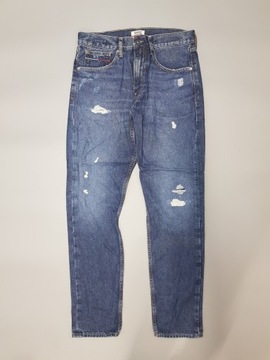 TOMMY HILFIGER spodnie jeansy męskie vintage 31/32 pas 83