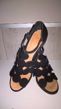 САНДАЛИИ CHIE MIHARA Freshwater С РЕМЕШКАМИ ЧЕРНЫЕ 40