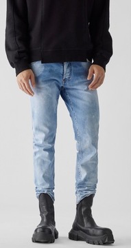 -65% DSQUARED2 COOL GUY JEAN S74LB1063 oryginalne spodnie jeansy 52 (36)