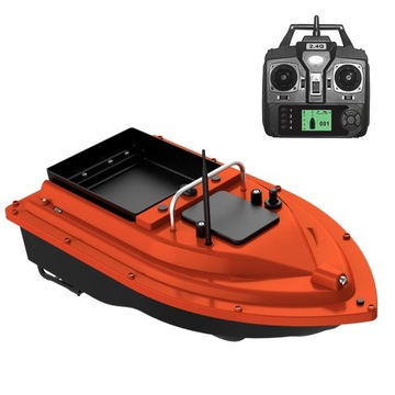 D16E BAIT BOAT GPS 500M RC ЛОДКА с СУМКОЙ 12000MAH - красный