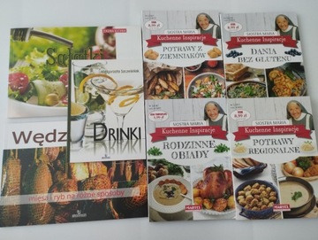 Zestaw Kulinarny Sałatki, Wędzenie, Drinki, Kuchenne inspiracje RODZINNE RE