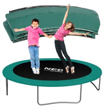 OSŁONA NA SPRĘŻYNY do TRAMPOLINY 252/244 cm (8ft) PVC KOŁNIERZ OCHRONNY