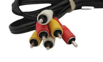 3 RCA to 3 RCA Composite Audio Video AV Cable