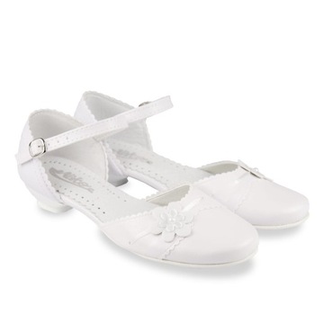 Buty komunijne dziewczęce KBD-142 - Rozmiar: 39