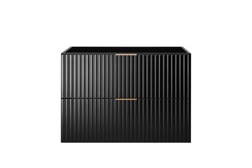 Черный набор тумбочек для умывальников, 100 шт., ФРОНТАЛЬНЫЕ фасады ТОП!