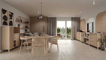 Овальный раздвижной стол 180 - 230 см JYTANA TBLT7128 / FORTE