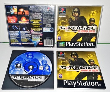 Gra G-Police Weapons of Justice PSX 3XA