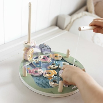 VIGA POLARB ДЕРЕВЯННАЯ РЫБАЛКА ИГРА НАВЫКИ