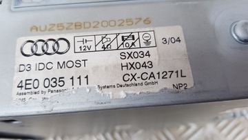 AUDI A4 B6 A6 C5 CD-ЧЕЙНДЖЕР 4E0035111