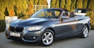 BMW Seria 2 F22-F23-F45-F46 Cabrio 220d 190KM 2015 BMW Seria 2 (nR. ) 2.0 d 190 KM Autoamt Navi Kamera Klima Tempomat Gwara, zdjęcie 1