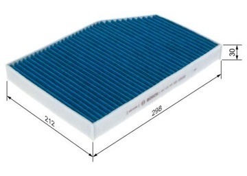 BOSCH 0 986 628 580 FILTR VENTILACE PROSTORU SPOLUJEZDCE