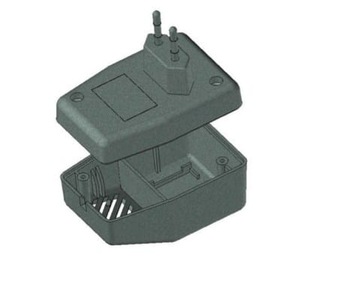 Z-42 Корпус блока питания 83х56х46мм черный Z42