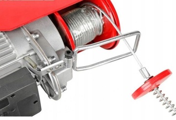 ЛЕБЕДКА, ЛЕБЕДКА СТРОИТЕЛЬНАЯ ТАННАЯ 800КГ + БЛОК + ПУЛЬТ 230В