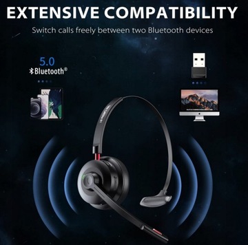 БЕСПРОВОДНЫЕ НАУШНИКИ TRIBIT С ПОДСВЕТКОЙ МИКРОФОН BT