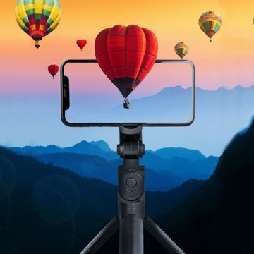 Uchwyt selfie z pilotem bluetooth triopod SSTR-12
