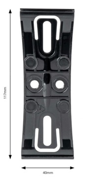 БЕЗРАМОЧНОЕ КРЕПЛЕНИЕ номерных знаков 2x/комплект на 2 номера