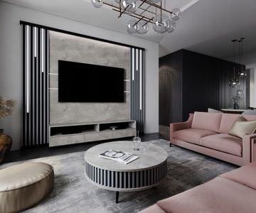 3D LAMELE PREMIUM 29x40 PANELE ŚCIENNE DEKORACYJNE ANTRACYT