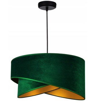 LAMPA WISZĄCA SUFITOWA ŻYRANDOL ABAŻUR NOWOCZESNY