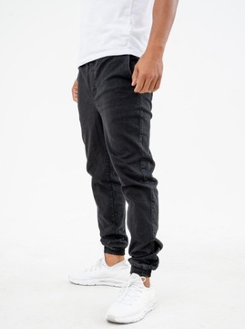 Spodnie Jeansowe Jogger MARVEL PUNISHER czarne L