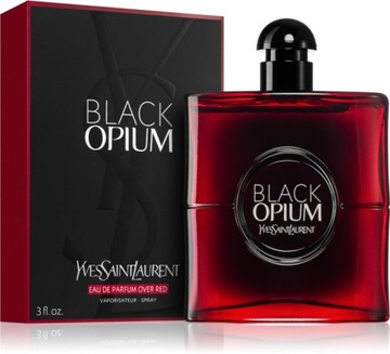 YVES SAINT LAURENT BLACK OPIUM OVER RED 90ML EDP DLA KOBIET