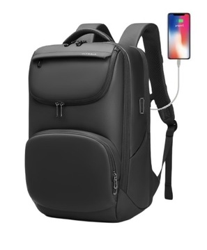 DWUKOMOROWY MIEJSKI PLECAK NA LAPTOPA 17'' (I302)
