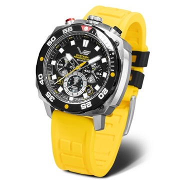Zegarek VOSTOK EUROPE Systema Periodicum Sulfur VK67-650E725 [+GRAWER]