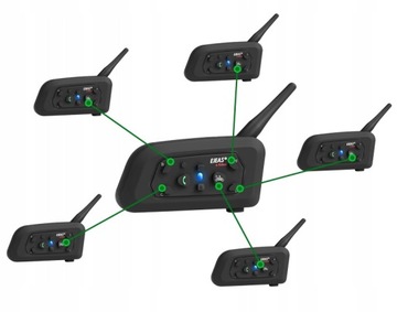 2x EJEAS V6 PRO BT5 МОТОЦИКЛОВЫЙ ИНТЕРКОМ