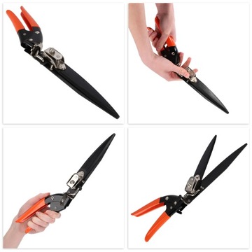 НОЖНИЦЫ ДЛЯ ТРАВЫ С ПОДВИЖНЫМ РУЧНЫМ ЛЕЗВИЕМ