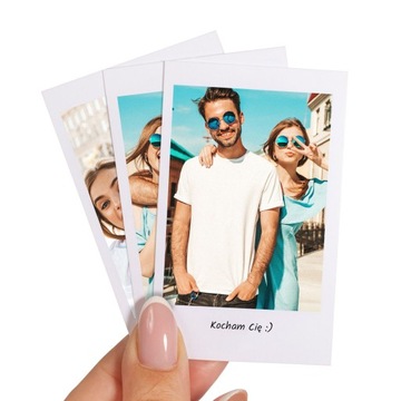 Foto odbitki 24 szt. polaroid zdjęcia z podpisem KREATOR+pudełko