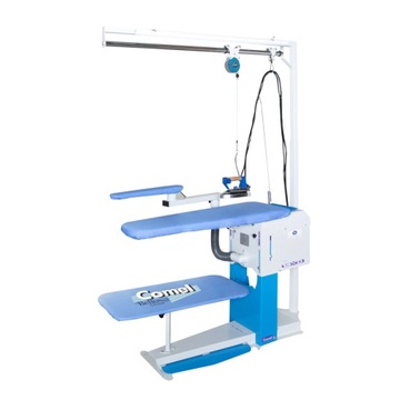 Stół prasowalniczy BR/A SXD z regulacją wysokości, odsysaniem i podgrzewani