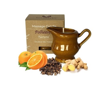 Polheaven Массажная свеча Natural ГРЕЙПФРУТ 120мл