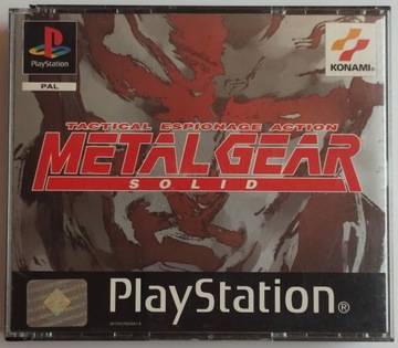 Gra Metal Gear Solid + Silent Hill Demo PS1 Sony PlayStation (PSX)