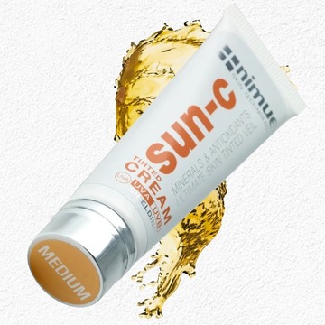 NIMUE SUN-C TINTED SPF 40 УВЛАЖНЯЮЩИЙ МАТЕРИАЛ 60 МЛ СРЕДНИЙ