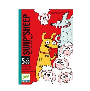 Djeco: Gra karciana SWIP'SHEEP 5+ 5145