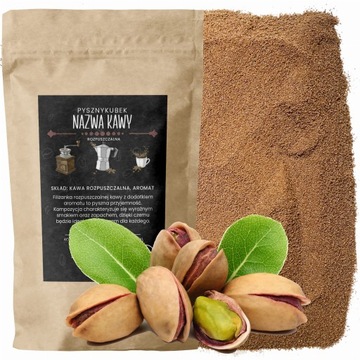 Kawa ROZPUSZCZALNA smakowa PISTACJOWA 100g