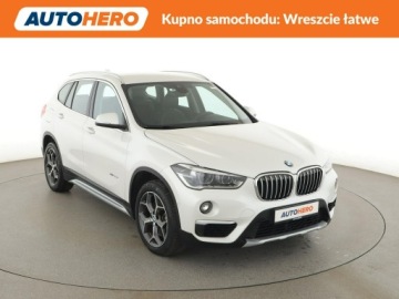 BMW X1 F48 Crossover xDrive20d 190KM 2017 BMW X1 4x4 automat full LED navi półskóra navi, zdjęcie 9