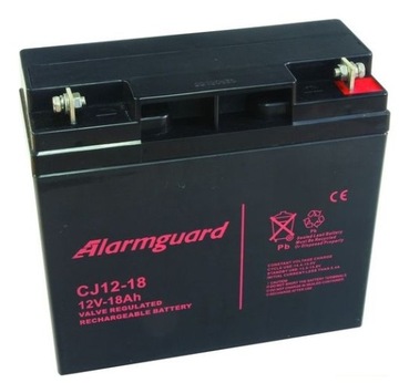 Akumulator AGM Alarmguard CS12-18 12V 18Ah ALARM UPS KASA