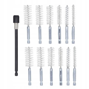 13 sztuk zestaw szczotek do otworów 8mm 10mm 12mm