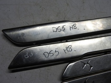 CITROEN DS5 11-15 LIŠTA VRSTVA  PRAHU KOMPLET