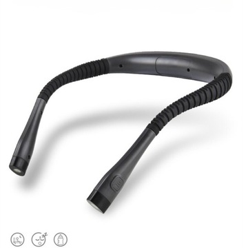 Светодиодный шейный светильник для чтения книг, ГИБКИЙ USB, МОЩНЫЙ аккумулятор.