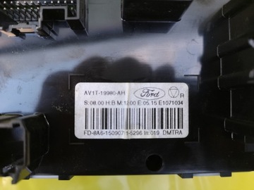 FORD B MAX B-MAX PANEL ŘÍZENÍ VENTILACE EVROPA