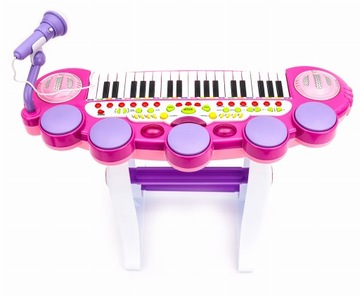 КЛАВИАТУРНЫЙ ОРГАН РОЗОВЫЙ ФОРТЕПИАННЫЙ ОРГАН